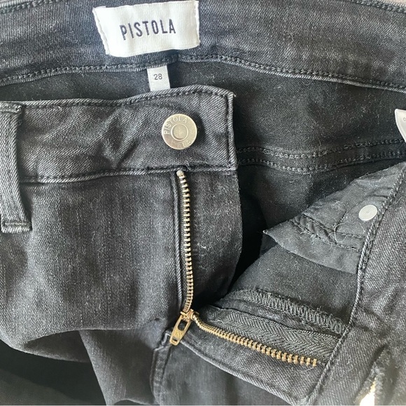 Pistola Faded Black Mid-Rise 10" Skinny Jeans
Style P6632BEM-MID Revolve Size 28 - Picture 6 of 10